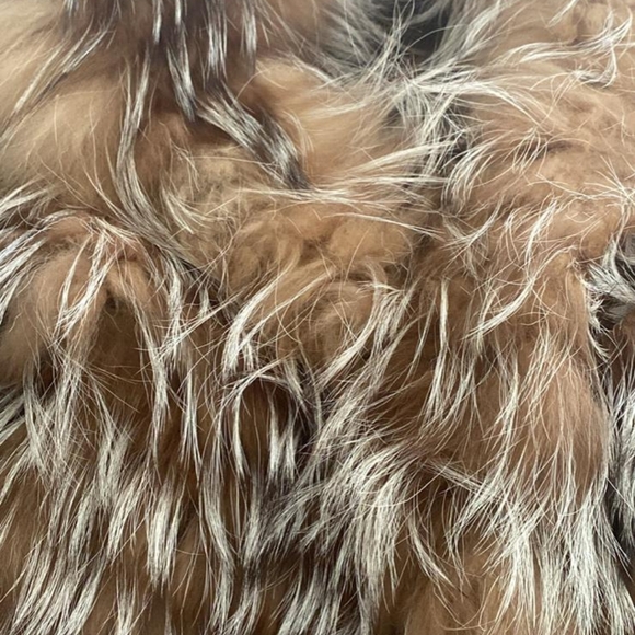 Silver fox fur jacket - Picture 6 of 10